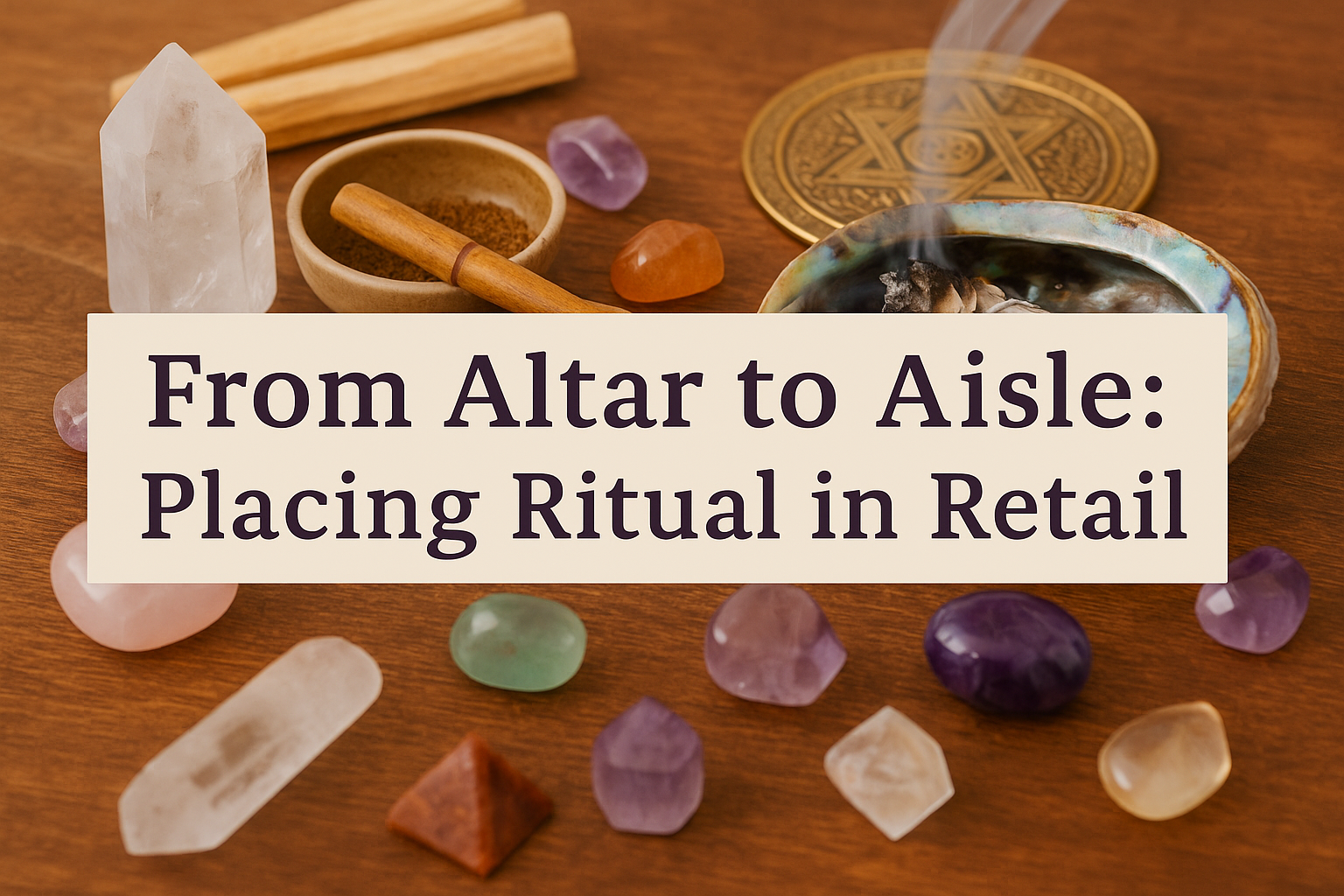 Placing Ritual in Retail | Sacred Products with Integrity – W1SE
