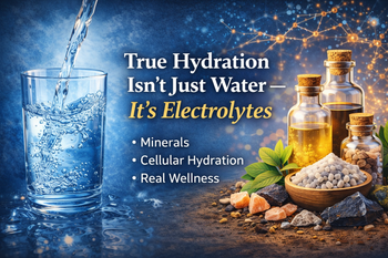 Hydration Is Not Just Water — It’s Structure