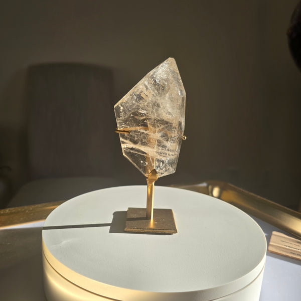 Abundant Citrine Crystal on Stand