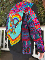 W1SE Eagle Iris Jacket — Unisex Handcrafted Denim