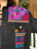 W1SE Eagle Iris Jacket — Unisex Handcrafted Denim