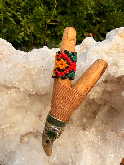 Kuripe Handcrafted Ceremonial Hape Applicator