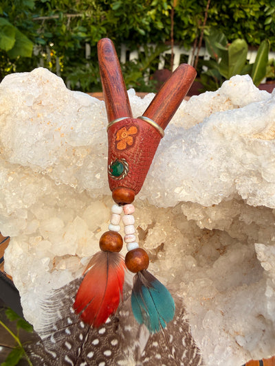 Kuripe Handcrafted Ceremonial Hape Applicator