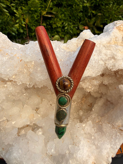 Kuripe Handcrafted Ceremonial Hape Applicator