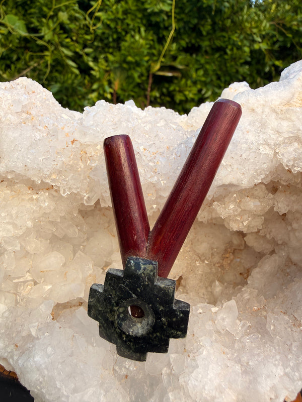 Kuripe Handcrafted Ceremonial Hape Applicator