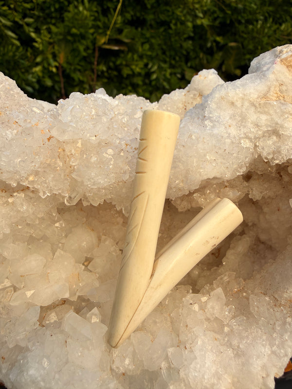 Kuripe Handcrafted Ceremonial Hape Applicator