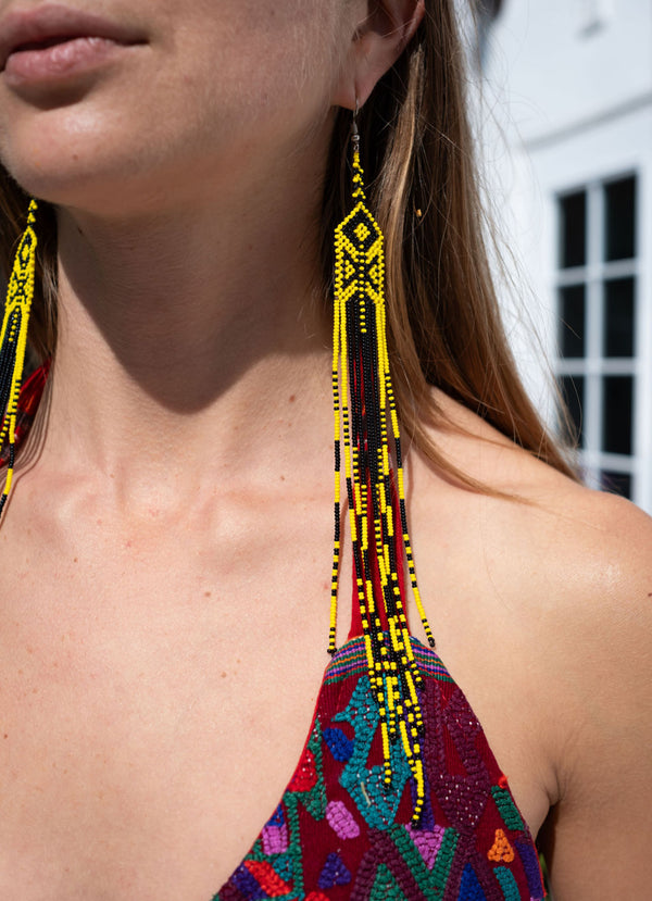 Yawanawá Tribe Beaded Earrings
