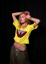 Yawanawa Vision Tee – Solar Yellow