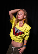 Yawanawa Vision Tee – Solar Yellow