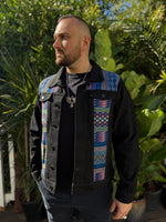 W1SE Lion Brave Jacket — Unisex Handcrafted Denim