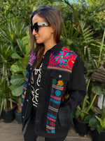 W1SE Eagle Iris Jacket — Unisex Handcrafted Denim