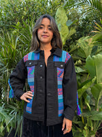 W1SE Lion Brave Jacket — Unisex Handcrafted Denim