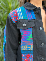 W1SE Lion Brave Jacket — Unisex Handcrafted Denim