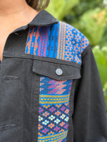 W1SE Lion Brave Jacket — Unisex Handcrafted Denim