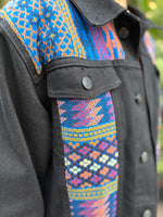 W1SE Lion Brave Jacket — Unisex Handcrafted Denim