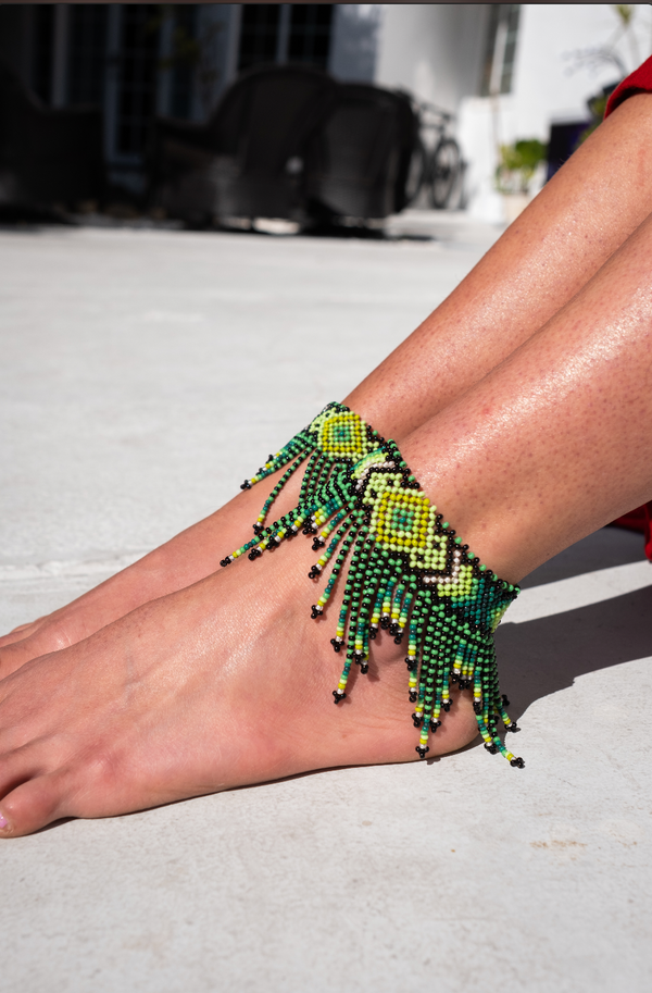 Pair of Exotic Ankle Bracelet