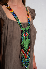 Sacred Geometry Beaded Necklace