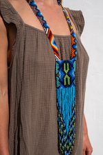 Ocean Sky Beaded Necklace