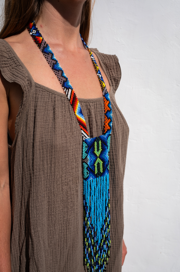 Ocean Sky Beaded Necklace