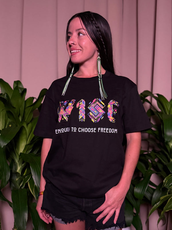 W1SE Enough to choose freedom 100% Cotton T-Shirt