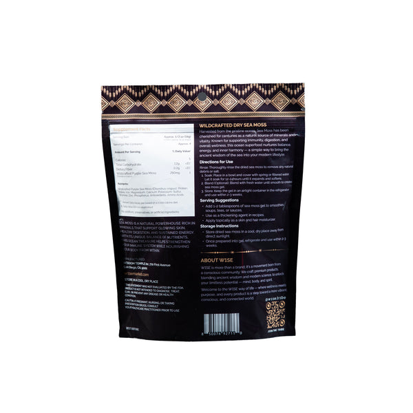 Wild Crafted Dry Seamoss 56g
