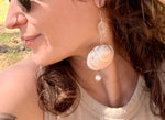Costal quartz earrings